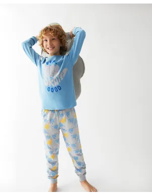 Pijama Niño M/L Interlock Skate